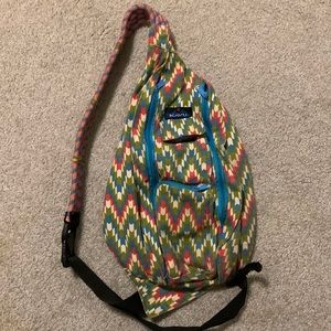 Kavu rope sling bag with a couple of wear spots (pictured)